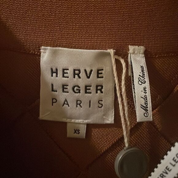 NWT Herve Leger Basketweave Bandage Skirt - Picture 10 of 10